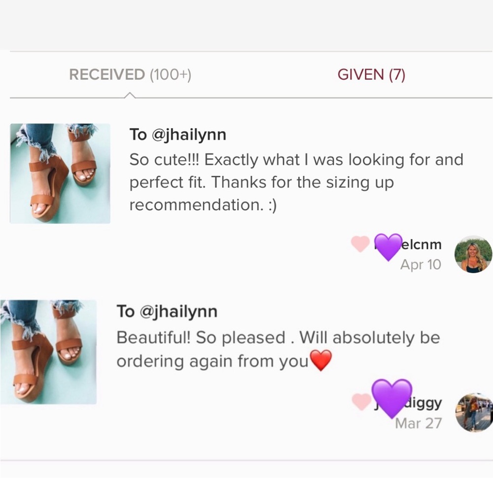 LAST 6 Tan platform sandals HP 🌻 - Picture 6 of 7